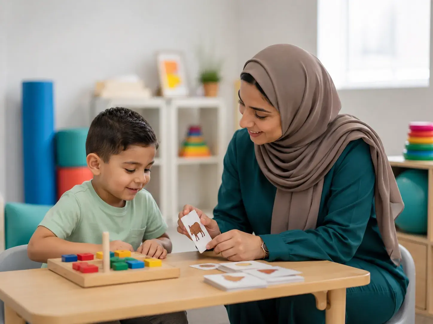 قسم التدخل المبكر بمركز أسمعك